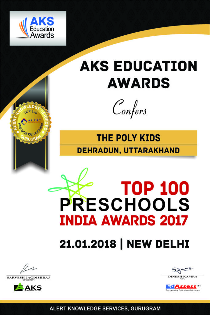 The Top 100 Pre And Primary Schools Of India 2017
