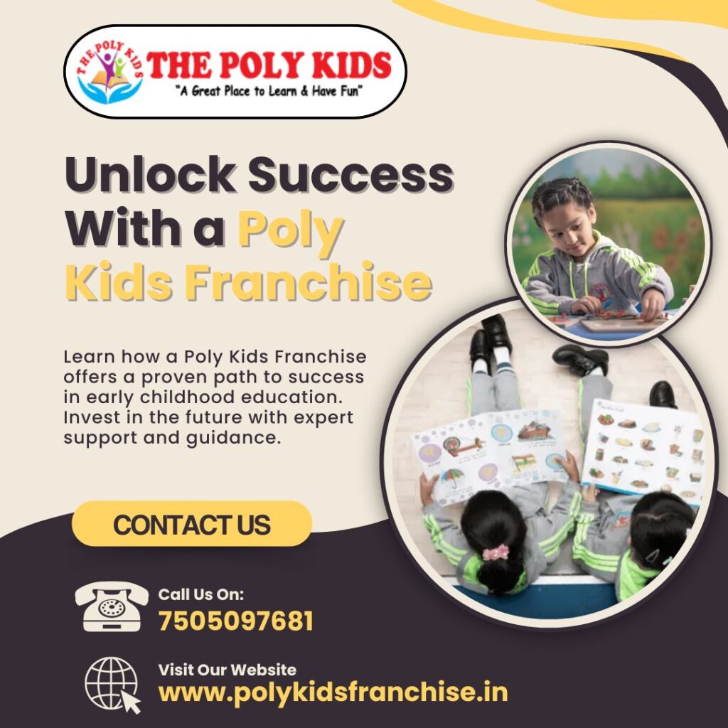 Unlock Success With A Poly Kids Franchise